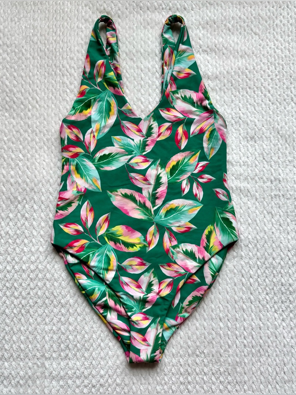 Skatie Amanda One Piece Swimsuit S Green Tortuga Tropical Colorful Beach